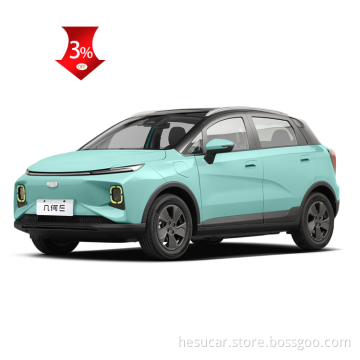 In stock Geometry E 2022 401KM Linglong Tiger 4 seats Small Electric SUV Vehicle with Adult high speed 102km/h